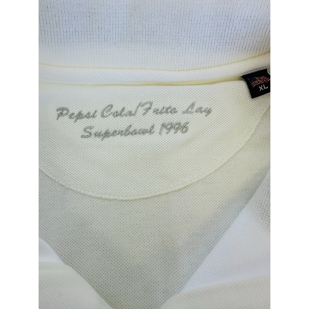 Pepsi Frito Lay Superbowl 1996 Desert Springs Golf Polo Shirt‎ Men's Size XLT - Picture 5 of 11
